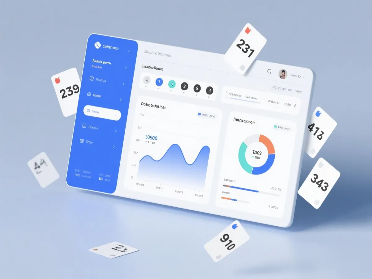 开奖数据与统计可视化示意图