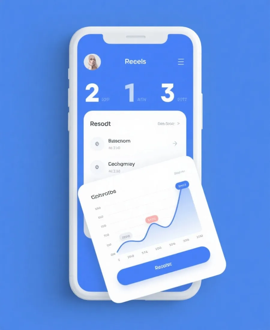 移动端开奖查询界面示意图