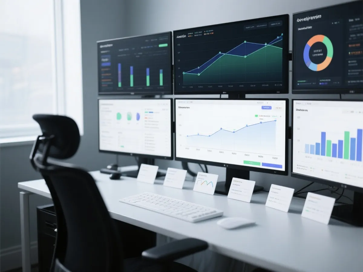 数据查询与趋势分析场景示意图